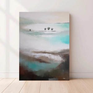 Drzewa -obraz akrylowy 80/60 cm