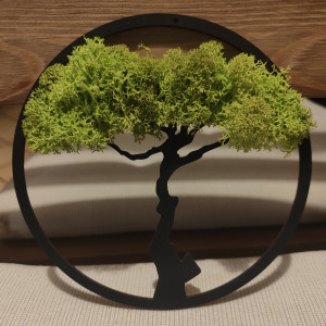 Drzewko Szczęścia/Życia, Bonsai, Żywy obraz