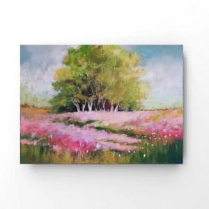 Drzewo-rysunek   18x24 cm pastele suche..