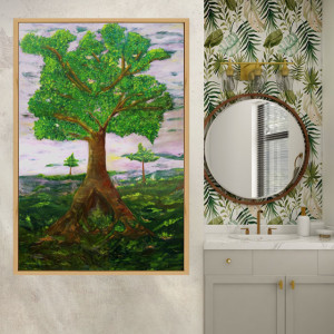 Drzewo życia - obraz olejny  150/100 cm