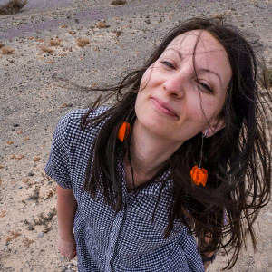 Duże geometryczne kolczyki Tulipany, zabawna biżuteria origami na lato