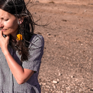 Duże Kolczyki kwiatowe Tulipany, Wyrazista biżuteria origami,