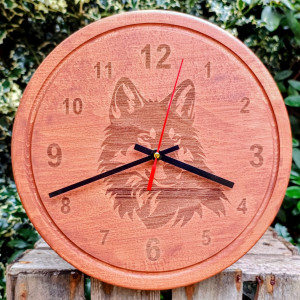 Duży Zegar Wilk Bieszczadzki P3