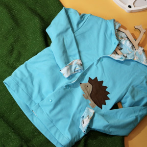 Dwustronna bluza z jeżem (116 cm)