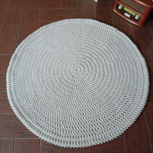Dywan okrągły ze sznurka bawełnianego 100cm