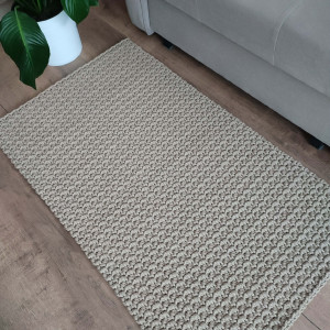 Dywan ze sznurka prostokątny szydełkowy 80cmx120cm