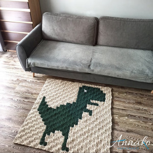 Dywanik Dinozaur dywan pokoju dziecięcego chłopca
