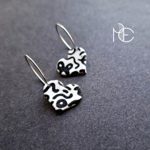 ecce serce no16 - kolczyki