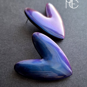 ecce serce no18 - kolczyki