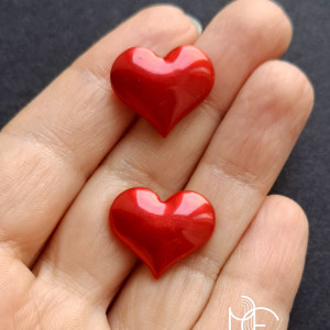 ecce serce no8 - kolczyki