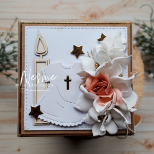 ĘChrzest Święty exploding box boho