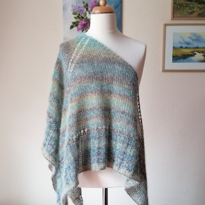 Ekskluzywna, miła, ciepła, merino, jedwab, moher