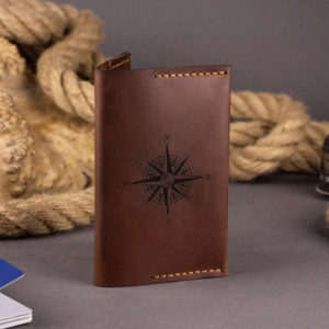 Etui na paszport personalizowane skórzane handmade