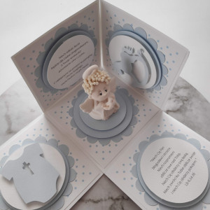 Exploding box Chrzest Święty, 01 - Pamiątka Chrztu Świętego