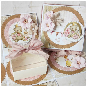 Exploding box dla dziewczynki #1