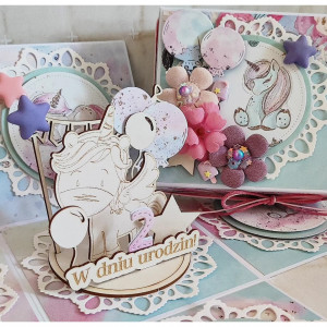 Exploding box na 2 Urodziny