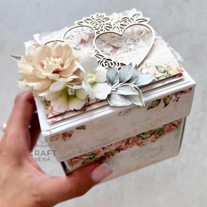 Exploding box ręcznie robiony – ŚLUB handmade 005