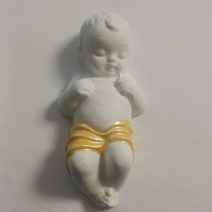 Figurka „Dzieciątko Jezus” jasny złoty