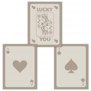 GALERIA PLAKATÓW  tryptyk Lucky You (set19)