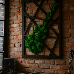 Gitara mech chrobotek dekoracja ażurowa muzyka