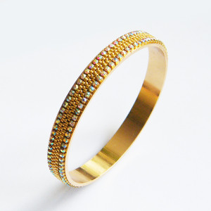 Gold treasure, bransoletka, beading