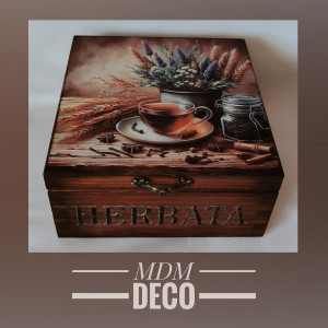 Herbaciarka, pudełko na herbatę