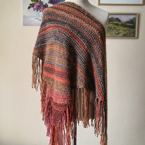 Jesienny liść - miła, oryginalna chusta