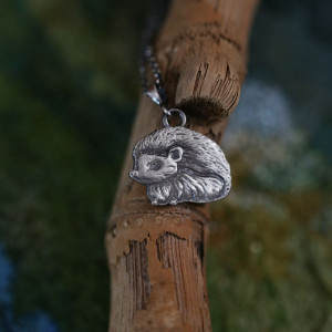 Jeż wisior ze srebra próby 925