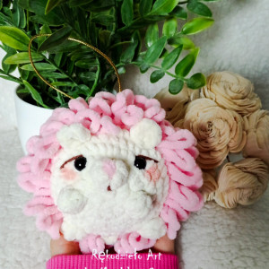 Jeżyk na szydełku, Szydełkowy Jeż, Maskotka, Jeżyk zawieszka