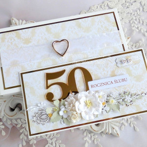 Jubileuszowa kartka w pudełku 134