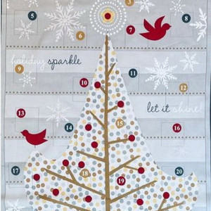 KALENDARZ ADWENTOWY-,CHOINKA W STYLU SKANDYNAWSKIM