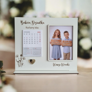 Kalendarz  na Dzień Babci i Dziadka  biurkowy