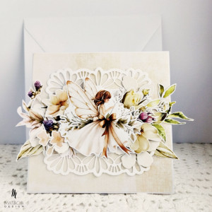 Kartka dla dziewczynki z wróżką - KKU-o1W