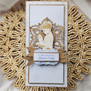 Kartka komunijna 11/2026 dla chłopca