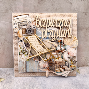 Kartka morska- Bezpiecznej przystani