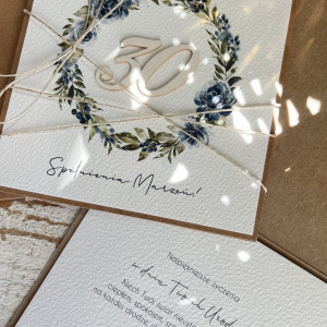 Kartka na 30 urodziny z życzeniami KU30-067