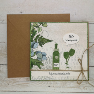 Kartka na 50-tkę -Świetny Rocznik!