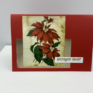 Kartka na Boże Narodzenie - wzór nr 14, pop up