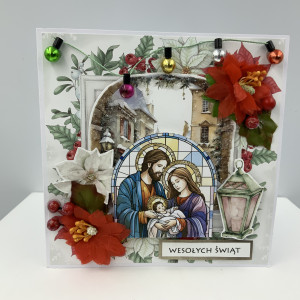 Kartka na Boże Narodzenie - wzór nr 19,  personalizacja