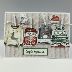 Kartka na Boże Narodzenie - wzór nr 21, personalizacja