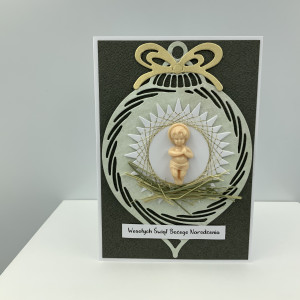 Kartka na Boże Narodzenie - wzór nr 25, personalizacja