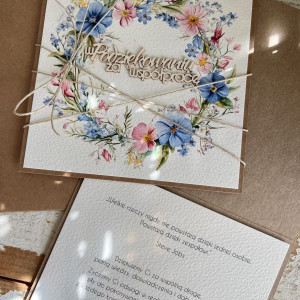 Kartka na pożegnanie pracownika - podziękowanie za współpracę KEP-002