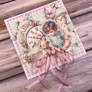 Kartka na roczek- Ja i mój mały świat