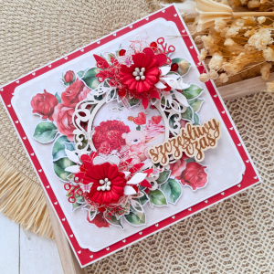 Kartka na ślub/rocznicę ślubu w pudełku | Szczęśliwy czas