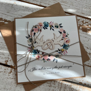 Kartka na ślub z gotowymi życzeniami w3
