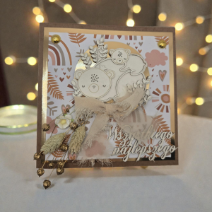 Kartka na urodziny dziecka roczek