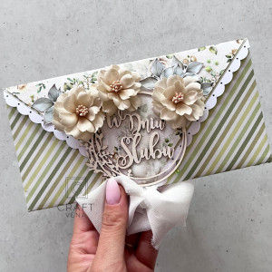 Kartka okolicznościowa KOPERTÓWKA – ŚLUB handmade 009