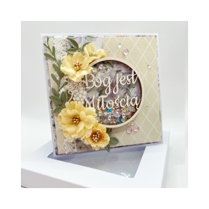 Kartka okolicznościowa ręcznie robiona – KOMUNIA ŚWIĘTA handmade 001