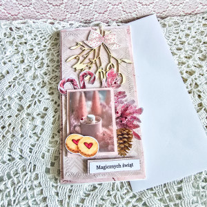 Kartka romantyczna - Magicznych świąt