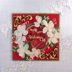 Kartka-shaker na walentynki #1